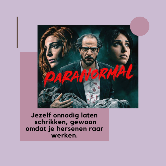 Jezelf onnodig laten schrikken